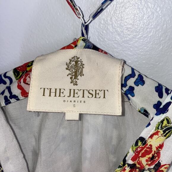 The Jetset Diaries Bella cold shoulder floral dress size Small - Picture 4 of 8